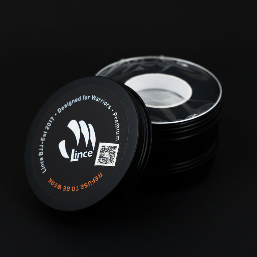 Finger Tape Lince preta caixa metálica 2 rolos