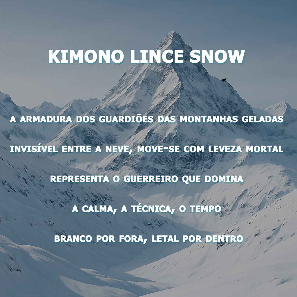 Kimono BJJ (GI) - X - Snow
