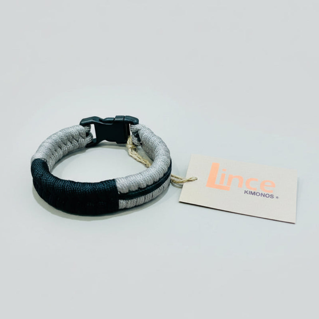 Bracelete Paracord Cinza Kids