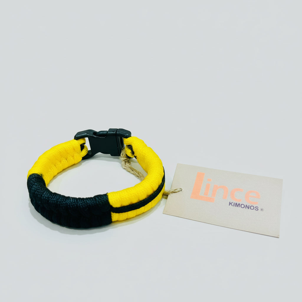 Bracelete Paracord Amarela Kids



